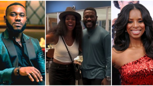 Filmmaker Okanlawon meets Hollywood icon, Tasha Smith chart ways for future project